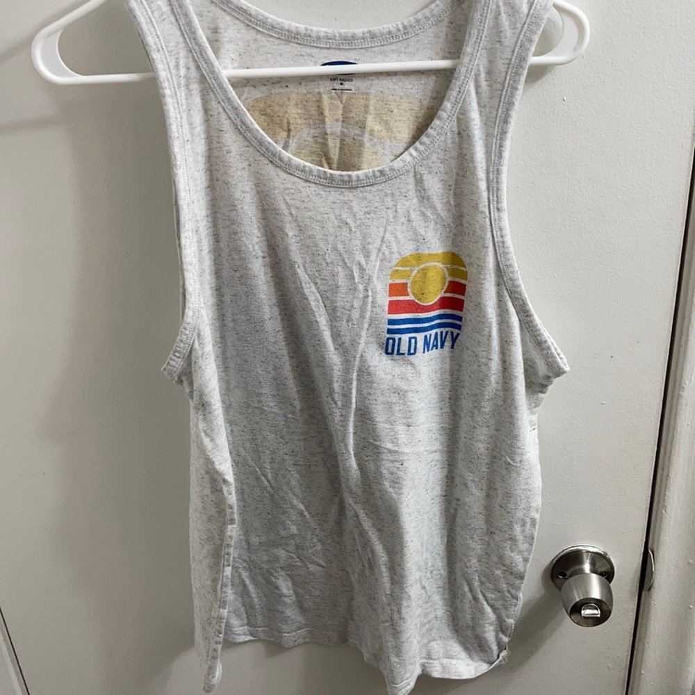 old navy no sleeve shirt